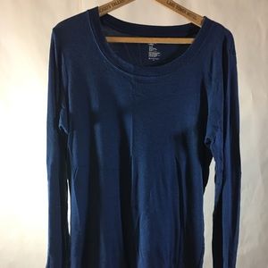 Gap long sleeve blue shirt XL